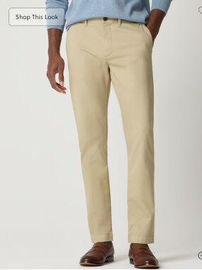 J. Crew Men's Chinos in Light Khaki NWT